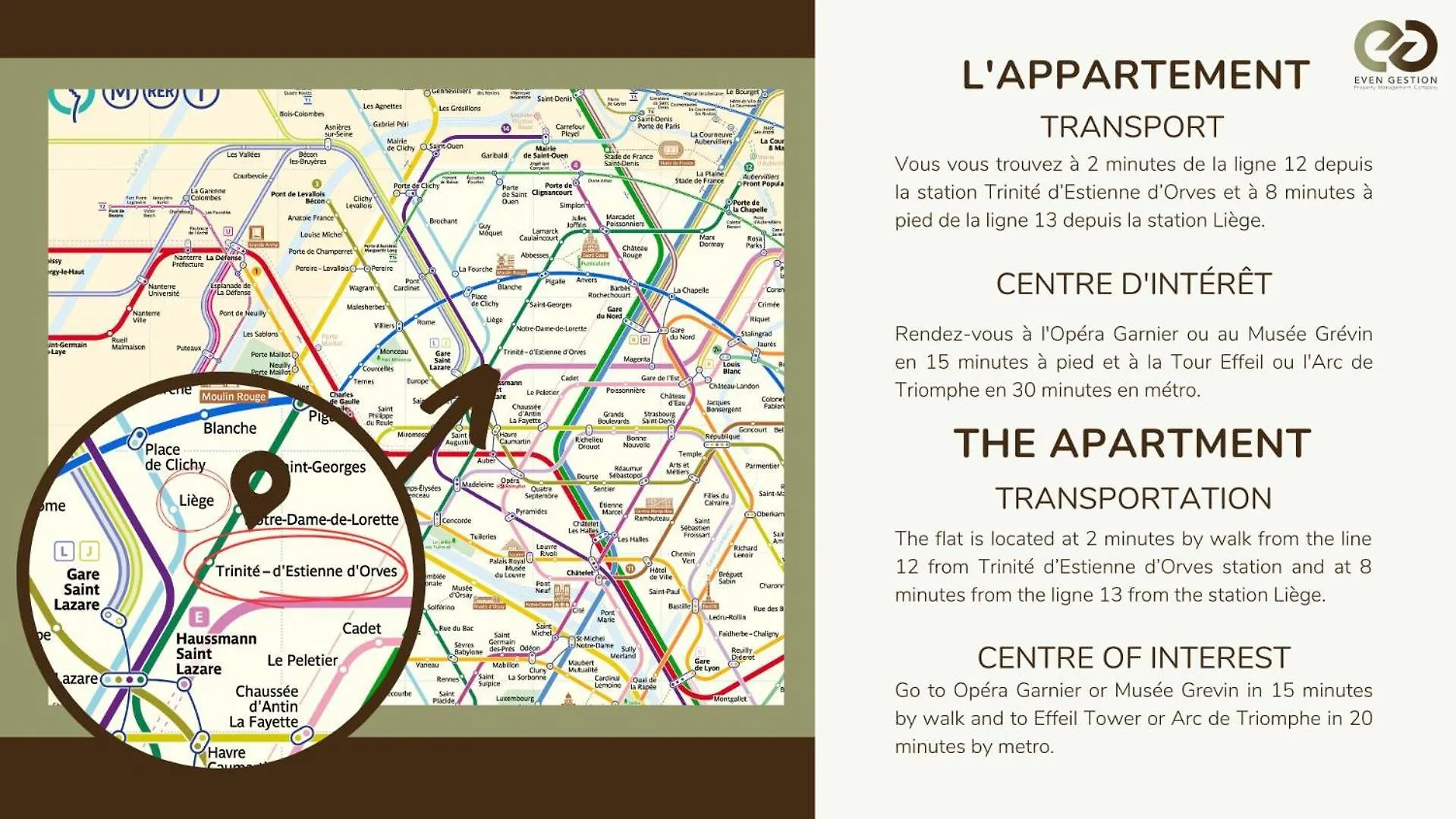 3 Cozy Near Galeries Lafayette-12pers Appartamento *